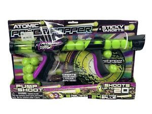 Photo 1 of Atomic Power Popper with 24 Balls and 3 Sticky Targets---2 BALLS ARE MISSING---
