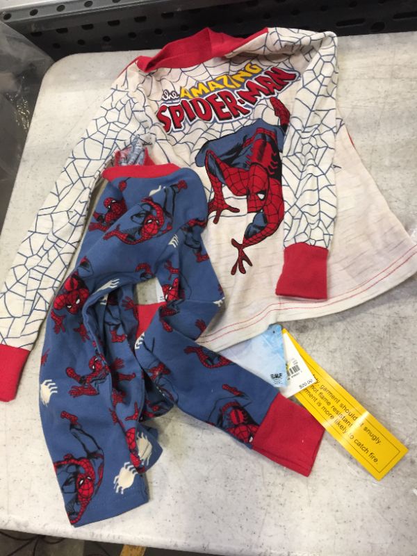 Photo 1 of Boys' Marvel Spider-Man Pajama Set - Red/Blue Size: 6