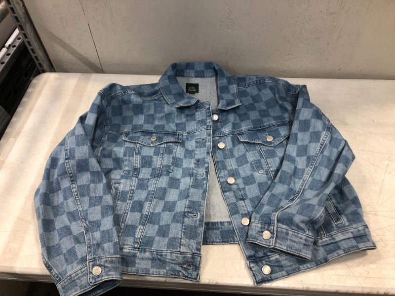 Photo 2 of Cropped Denim Trucker Jacket - Wild Fable, 2XL