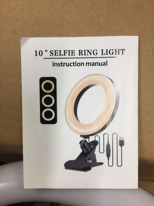 Photo 1 of 10in Selfie Ring Light