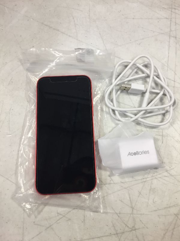 Photo 2 of Apple iPhone 12, 64GB, (Product)Red - Fully Unlocked (Renewed)
