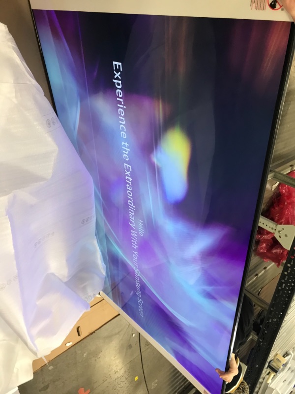 Photo 3 of SAMSUNG 75-Inch Class QLED Q60A Series - 4K UHD Dual LED Quantum HDR Smart TV with Alexa Built-in (QN75Q60AAFXZA, 2021 Model)
