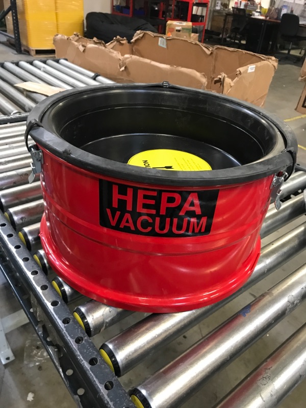 Photo 2 of 17in DRUM ONLY FOR Pullman-Holt Commercial Wet/Dry HEPA Vacuum SPARE DRUM ONLY 
