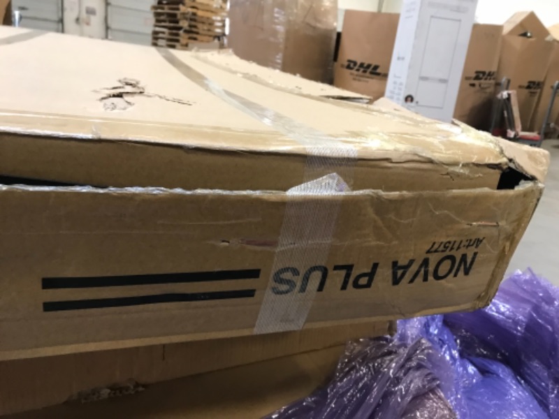 Photo 2 of JOOLA NOVA Plus - Outdoor Table Tennis Table with Waterproof Net Set - 10 Minute Easy Assembly - All Weather Aluminum Composite Outdoor Ping Pong Table - Tournament Quality - Indoor & Outdoor Compatible
