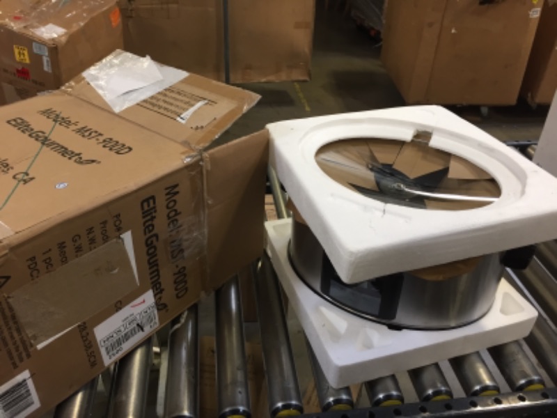 Photo 1 of Elite Gourmet MST-900D Digital Programmable Slow Cooker, Oval Adjustable Temp, Entrees, Sauces, Stews & Dips, Dishwasher Safe Glass Lid & Crock (8.5 Quart, Stainless Steel)