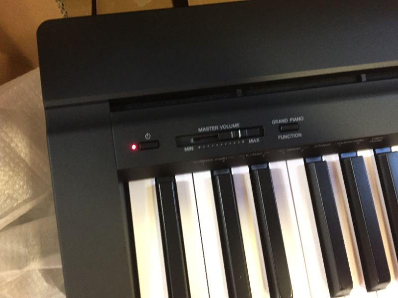 Photo 2 of Yamaha P-45LXB Digital Piano with Stand and Bench Black

