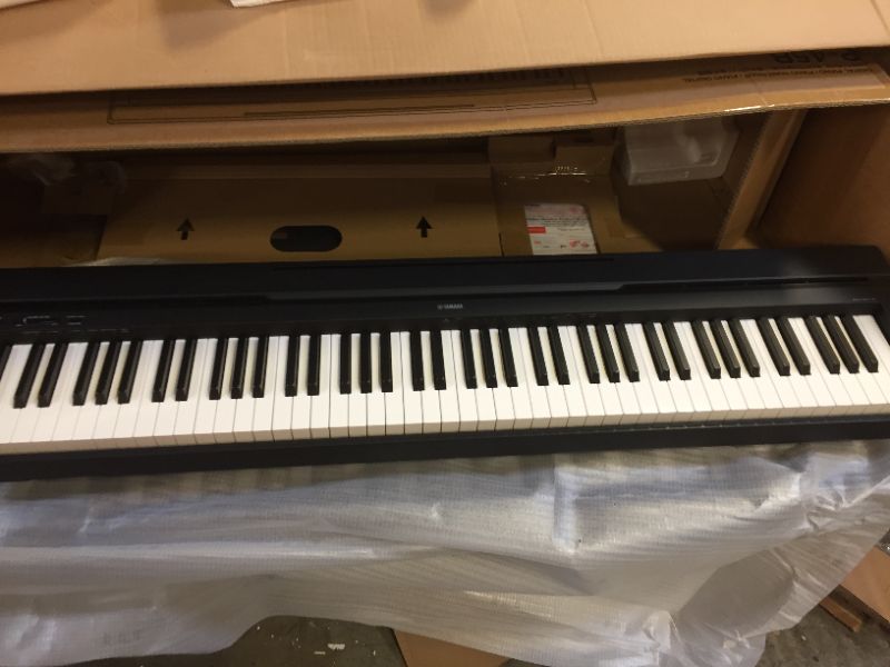 Photo 4 of Yamaha P-45LXB Digital Piano with Stand and Bench Black
