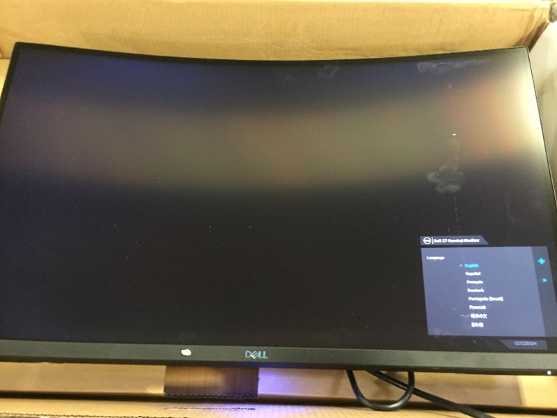 Photo 2 of Dell Curved Gaming Monitor 27 Inch Curved Monitor with 165Hz Refresh Rate, QHD (2560 x 1440) Display, Black - S2722DGM
