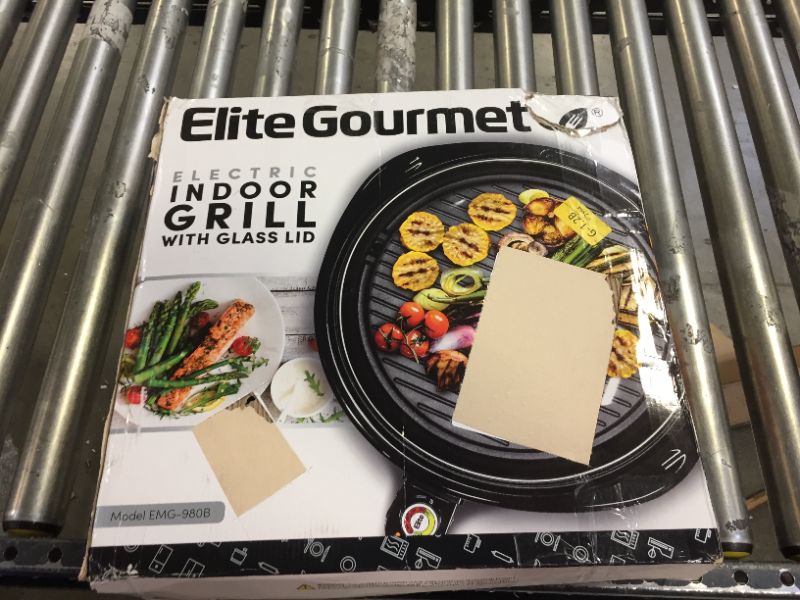 Photo 2 of Elite Gourmet 14" Electric Indoor Grill, Black