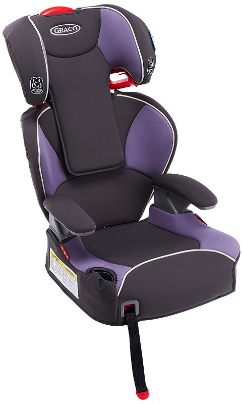 Photo 1 of Graco Affix Highback Booster Seat with Latch System, Grapeade
