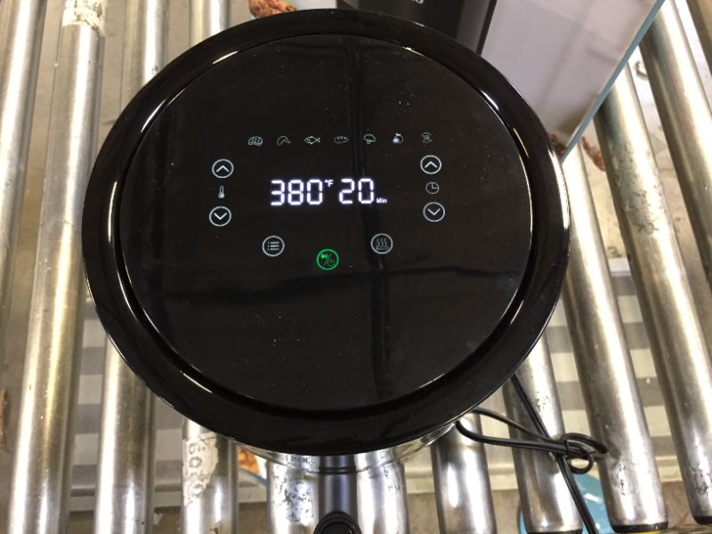 Photo 1 of Dreo Air Fryer - 100? to 450?, 4 Quart Hot Oven Cooker with 50 Recipes, 9 Cooking Functions on Easy Touch Screen, Preheat, Shake Reminder, 9-in-1 Digital Airfryer, Black, 4L (DR-KAF002)
