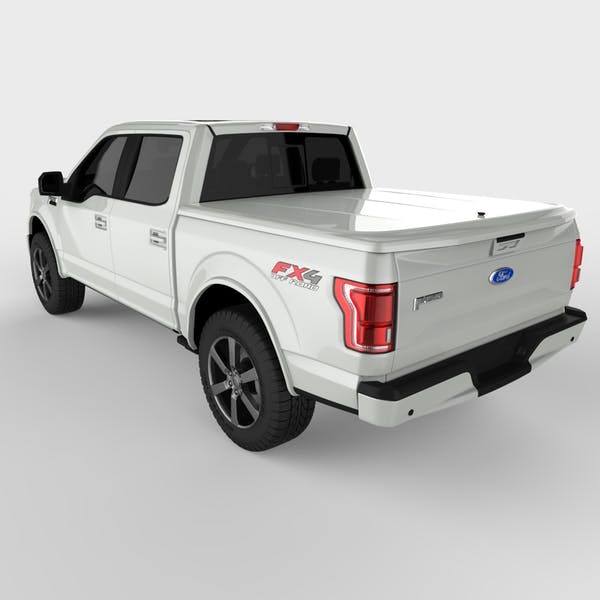 Photo 1 of UNDERCOVER UC2156L-UX LUX TONNEAU COVER, INGOT SILVER
 Fits 2015 - 2020 Ford F-150 5' 7" Bed (67.1")
