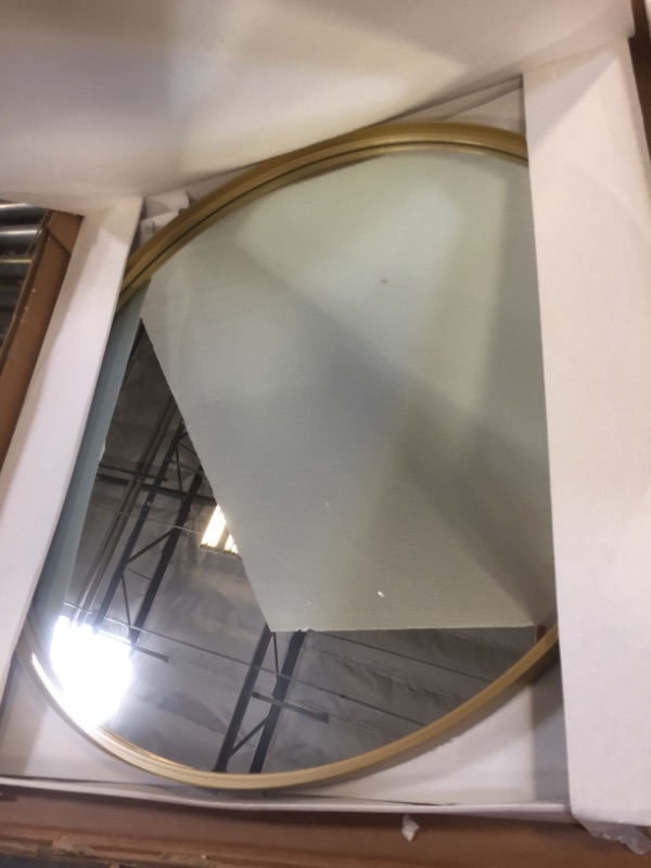 Photo 2 of 34" Round Decorative Wall Mirror - Threshold™ designed with Studio McGee
