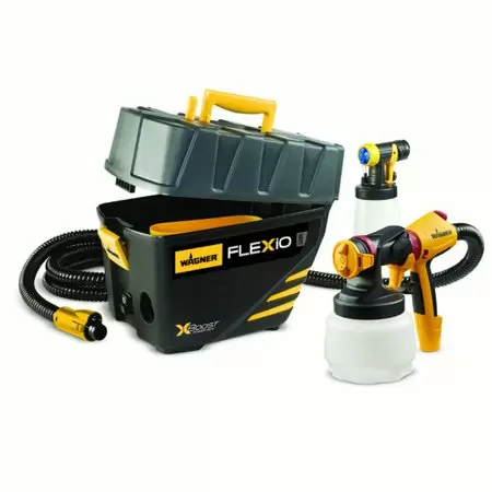 Photo 1 of  Wagner Flexio 5000 Paint Sprayer, 2 Nozzles Included, Turbine Base *SEALED *