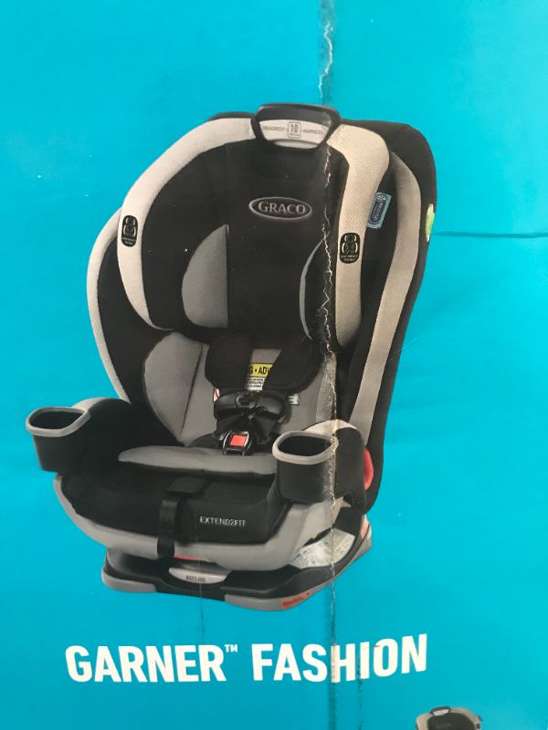 Photo 1 of Graco SlimFit 3 in 1 Car Seat -Slim & Comfy Design Saves Space in Your Back Seat, Darcie, One Size, 
