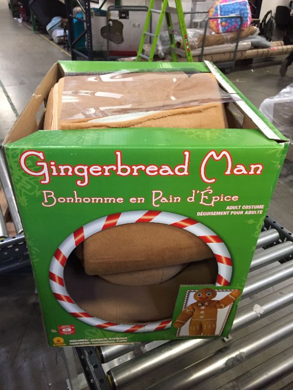 Photo 1 of  Gingerbread Man Mascot Costume Standard

