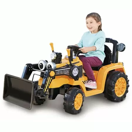 Photo 1 of Little Tikes Cozy Dirt Digger Electric 12V Battery Ride On Toy with Digger--incomplete 