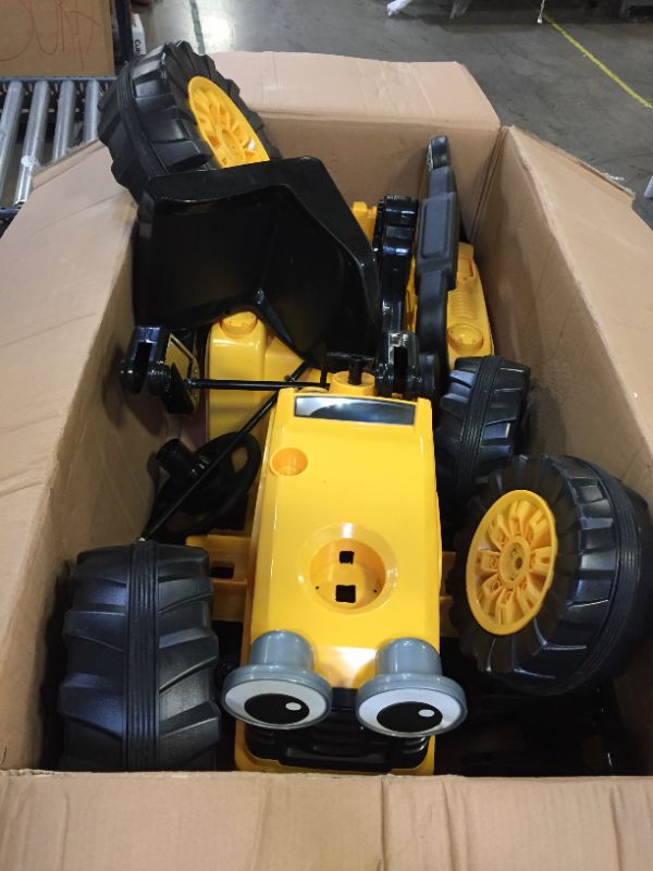 Photo 1 of Little Tikes Cozy Dirt Digger Electric 12V Battery Ride On Toy with Digger--incomplete 