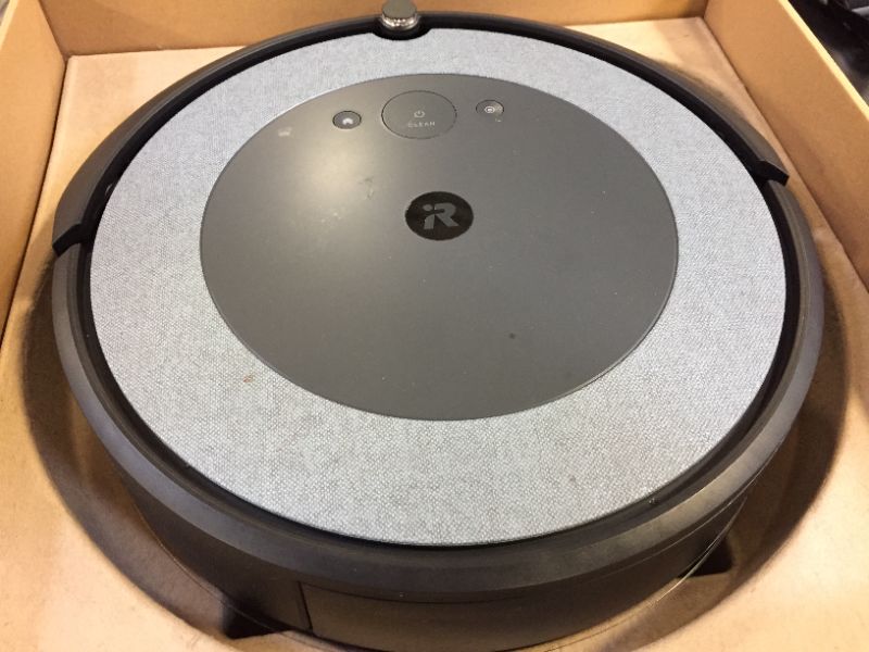 Photo 3 of iRobot Roomba i4+ (4552) Robot Vacuum with Automatic Dirt Disposal - Empties Itself for up to 60 Days, Wi-Fi Connected Mapping, Compatible with Alexa, Ideal for Pet Hair, Carpets
(( OPEN BOX ))
** NORMAL USE **
[[ MISSING POWER CORD ]]