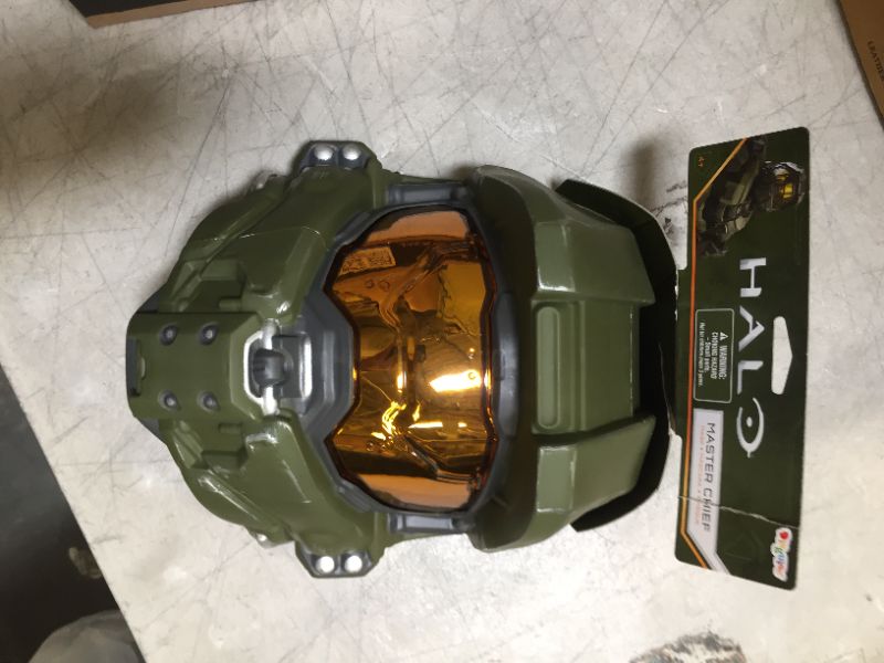 Photo 3 of Disguise Halo Master Chief Half Mask Child Costume Accessory

