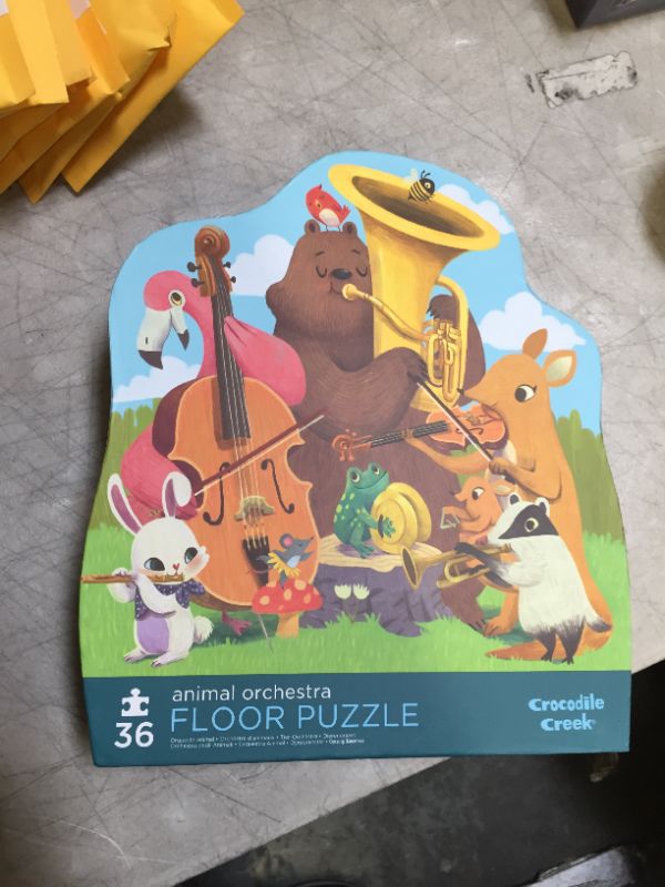 Photo 2 of Crocodile Creek Floor Puzzle Orchestra 36 pieces 3 years+
