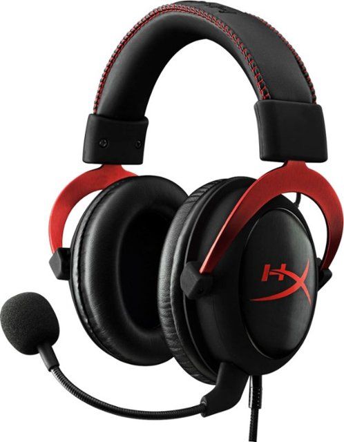 Photo 1 of HyperX - Cloud II Pro Wired Gaming Headset - Red
