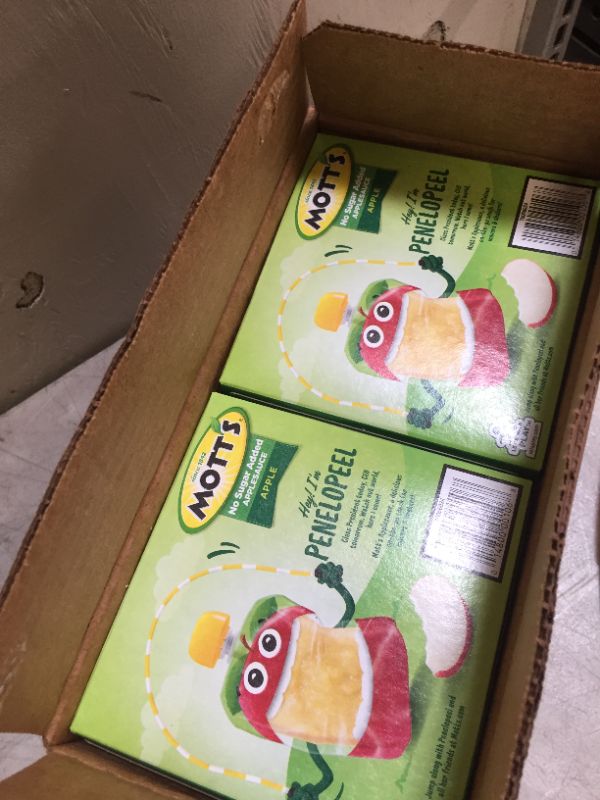 Photo 2 of (Pack of 6) Mott's No Sugar Added Applesauce, 3.2 Oz Clear Pouches, 4 Count
exp feb 28 2022