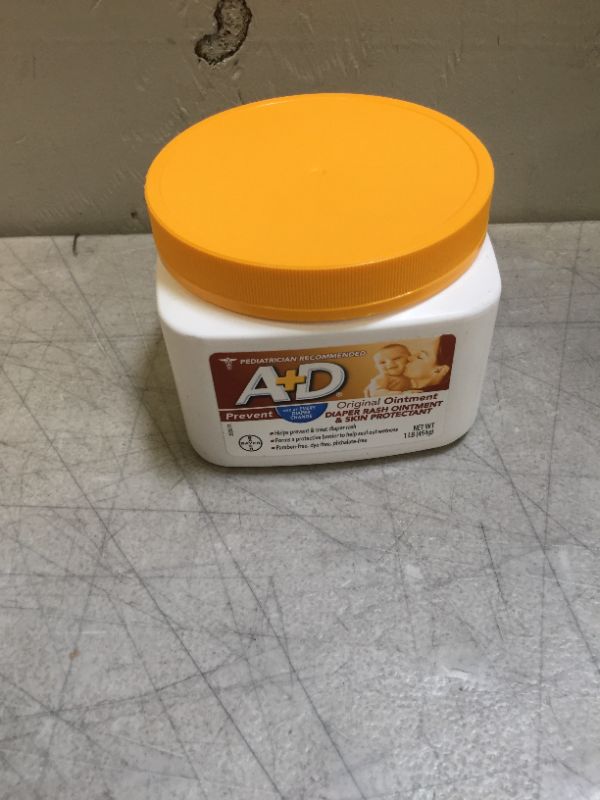 Photo 2 of A+D Diaper Rash Ointment & Skin Protectant Original 16 Oz by a+D
exp 7 2022