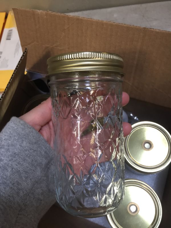 Photo 1 of 12 oz mason jars 6 pcs