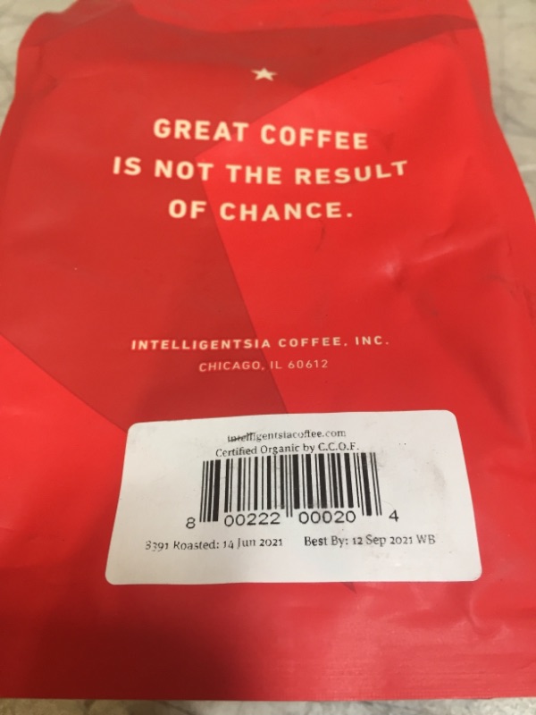 Photo 1 of Intelligentsia Organic El Gallo Breakfast Blend Coffee 12 oz. Bag
Freshest by: 9/2021