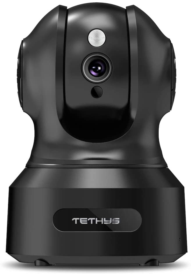 Photo 1 of TETHYS Wireless Security Camera 1080P Indoor [Work with Alexa] Pan/Tilt WiFi Smart IP Camera Dome Surveillance System w/Night Vision,Motion Detection,2-Way Audio,Cloud for Home,Business, Baby Monitor

