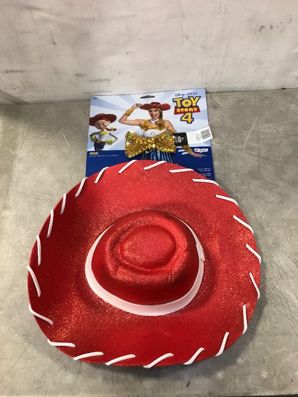 Photo 2 of Disguise Disney Pixar Toy Story Jessie Glam Hat and Bow Set Costume Accessory
