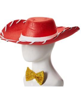 Photo 1 of Disguise Disney Pixar Toy Story Jessie Glam Hat and Bow Set Costume Accessory
