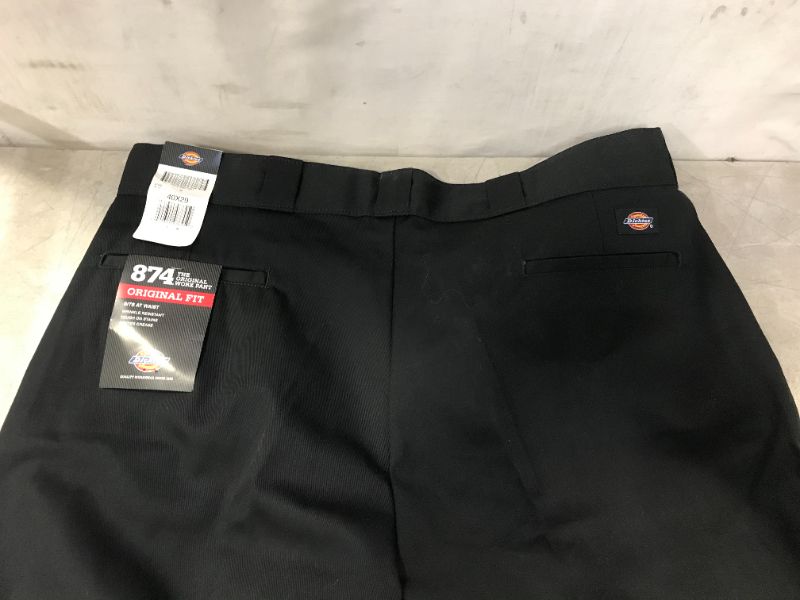 Photo 1 of Dickies Men's Original 874 Work Pant Black, 40 x 29