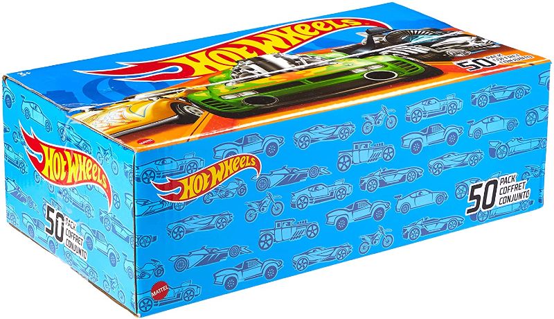 Photo 1 of Hot Wheels Basic Car 50-Pack (Styles may vary) total of 48 out of 50