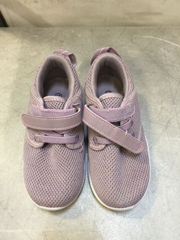 Photo 1 of Girls Shoes Size 10 Light Purple with Velcro Straps