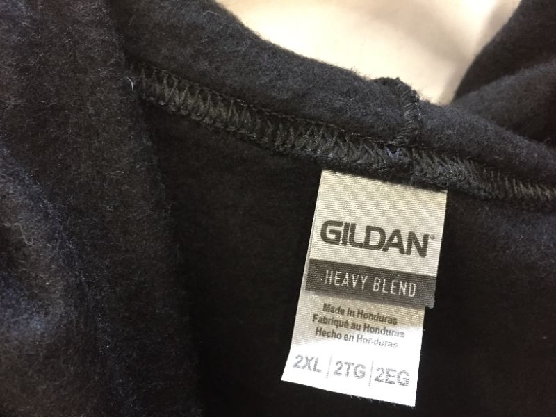 Photo 2 of Gildan men's sweater Black Color Size 2XL