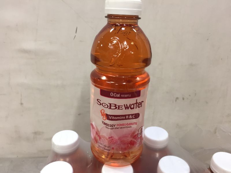 Photo 2 of 
SoBe Water, Vitamin Enhanced, 0 Calories, Yumberry Pomegranate, 20 Ounce (12 Bottles), (Pack of 12)  exp date 01-2022