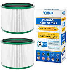 Photo 1 of  VEVA Premium HEPA Replacement Filter 2 Pack Compatible with All Dyson Pure Cool Link DP01, DP02 and Dyson Pure Hot + Cool Link HP01, HP02, Part 968125-03 305214-01