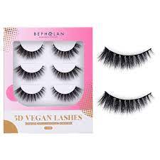 Photo 1 of BEPHOLAN FALSE VEGAN EYELASHES  3 PAIRS