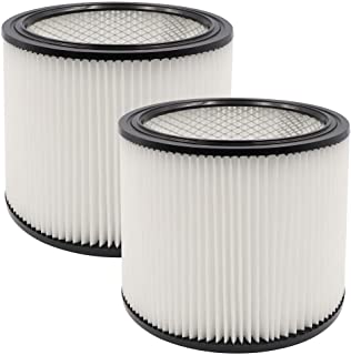 Photo 1 of 2Pack Replacement Cartridge Filter for shopvac 90304, 90350, 90333,903-04-00, 9030400,5 Gallon Up Wet/Dry Vacuum Cleaners