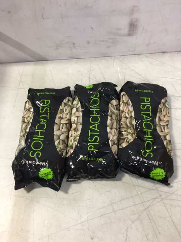 Photo 1 of 3 PACK OF PISTACHIOS 

