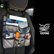 Photo 1 of COTAS ESSENTIAL GEAR CAR ORGANIZER FRONT BACK SEAT BLACK