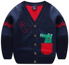 Photo 1 of TAILLODAY TODDLER BOYS CHILDREN LONG SLEEVE KNITTED SWEATSHIRT SIZE 3-7T