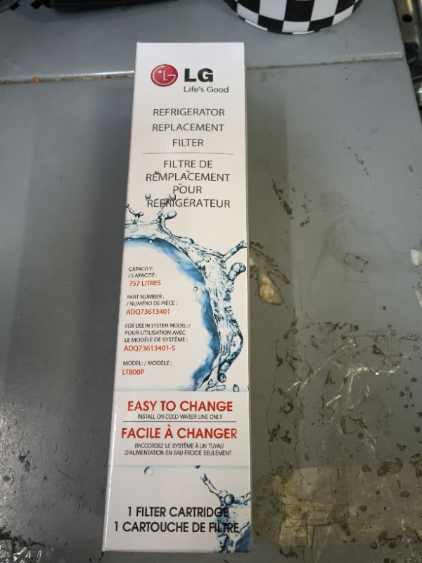 Photo 2 of LT800P LG Refrigerator Water Filter