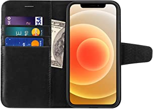 Photo 1 of  COMPATIBLE WITH IPHONE 12/12 PRO WALLET CASE WITH CARD HOLDER BLACK