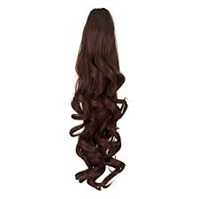 Photo 1 of MISS YOU HAIR 20" WOMEN LONG CURLY SYNTHETIC HAIR EXTENSION CLIP IN PONYTAIL