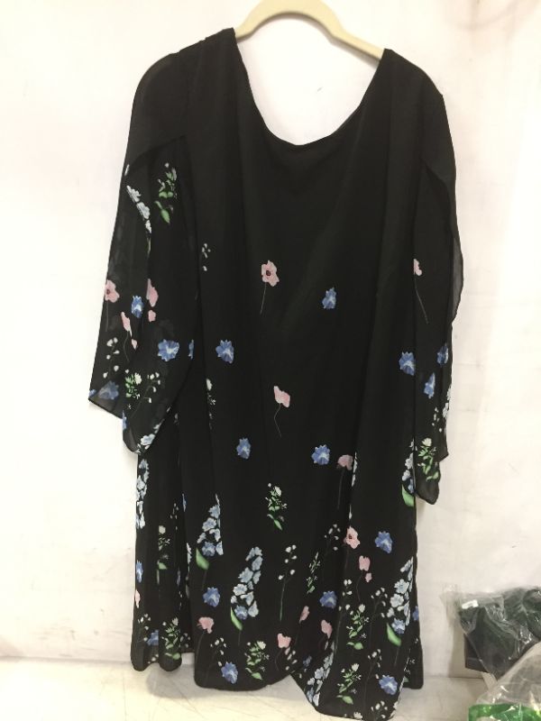 Photo 1 of GRACE KARIN WOMENS BLACK FLORAL DRESS
SIZE XXL