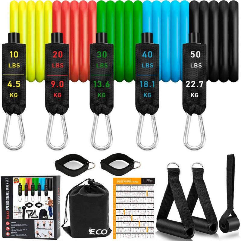 Photo 1 of 11 Pcs Resistance Bands Set 