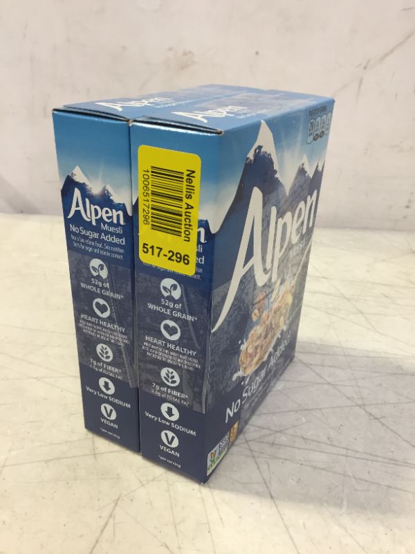 Photo 1 of 2 Alpen No Added Sugar Muesli Cereal, 14 Oz BB 01FEB2022